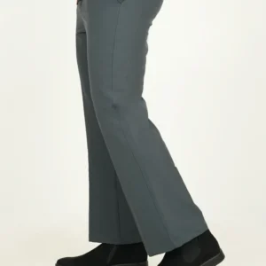 Premium Adjustable Formal Boot Cut Pant - Ash